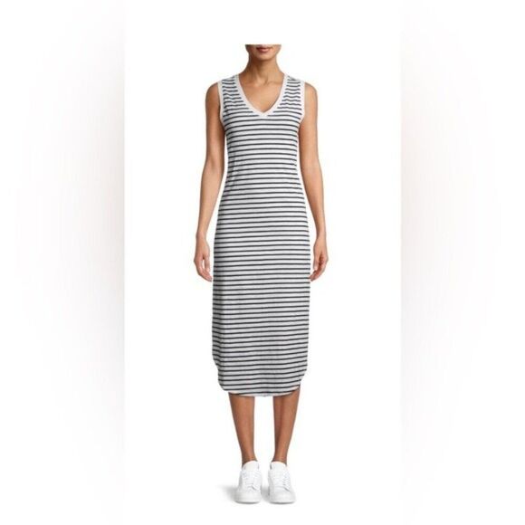 Time and Tru Striped Tunic Dress - Picture 1 of 5